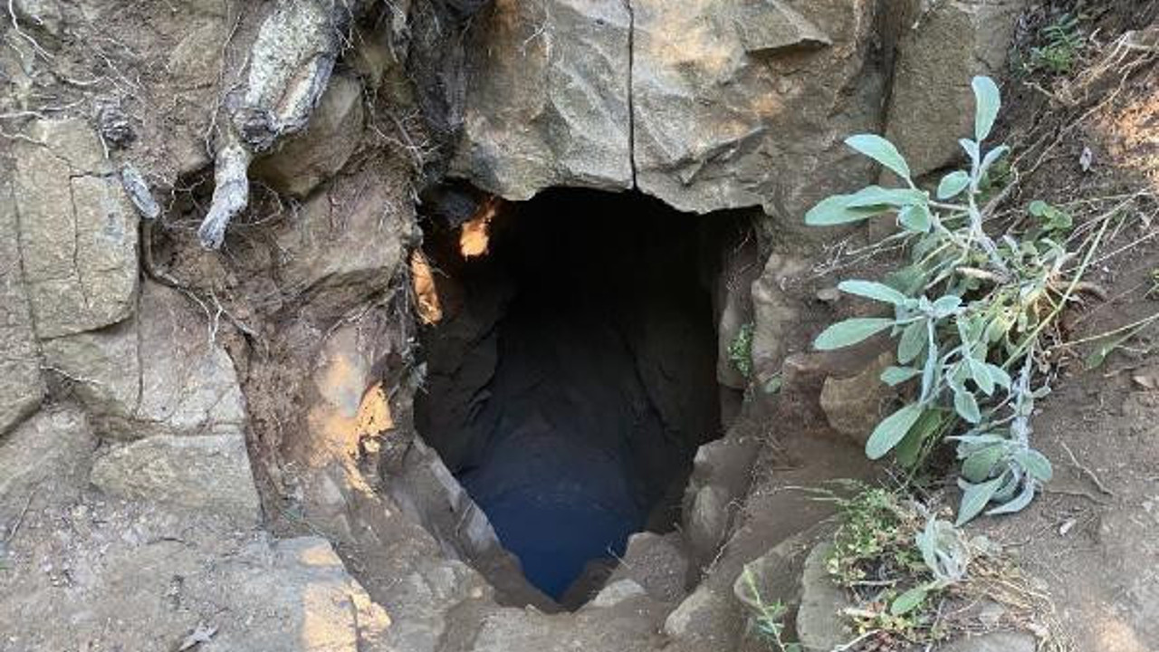 Dinamitli define avcıları dehşeti yaşadı