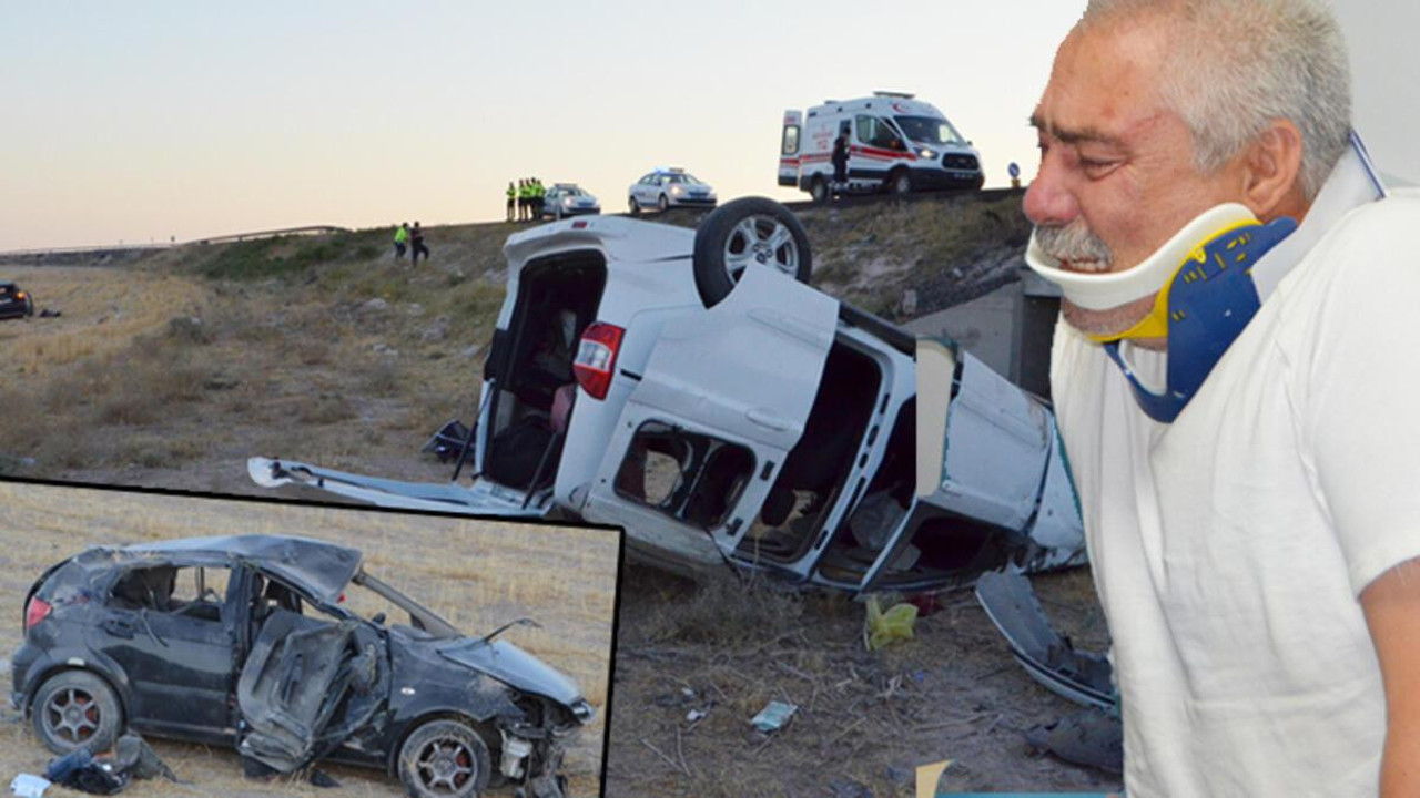 Aksaray’da feci kaza: 2 ölü, 7 yaralı