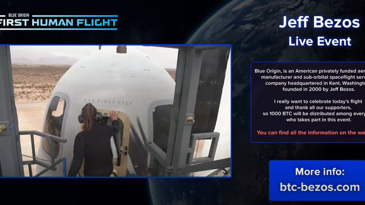 Amazon’un kurucusu Jeff Bezos uzaya gidip döndü