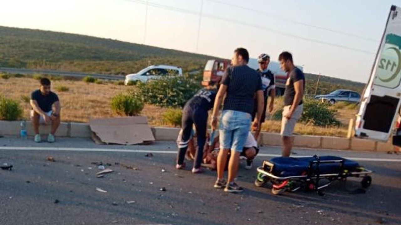 Didim-Söke yolu üzerinde kaza