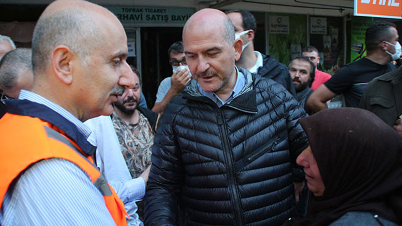 Bakan Soylu: Sele kapılan 1 kişi kayıp