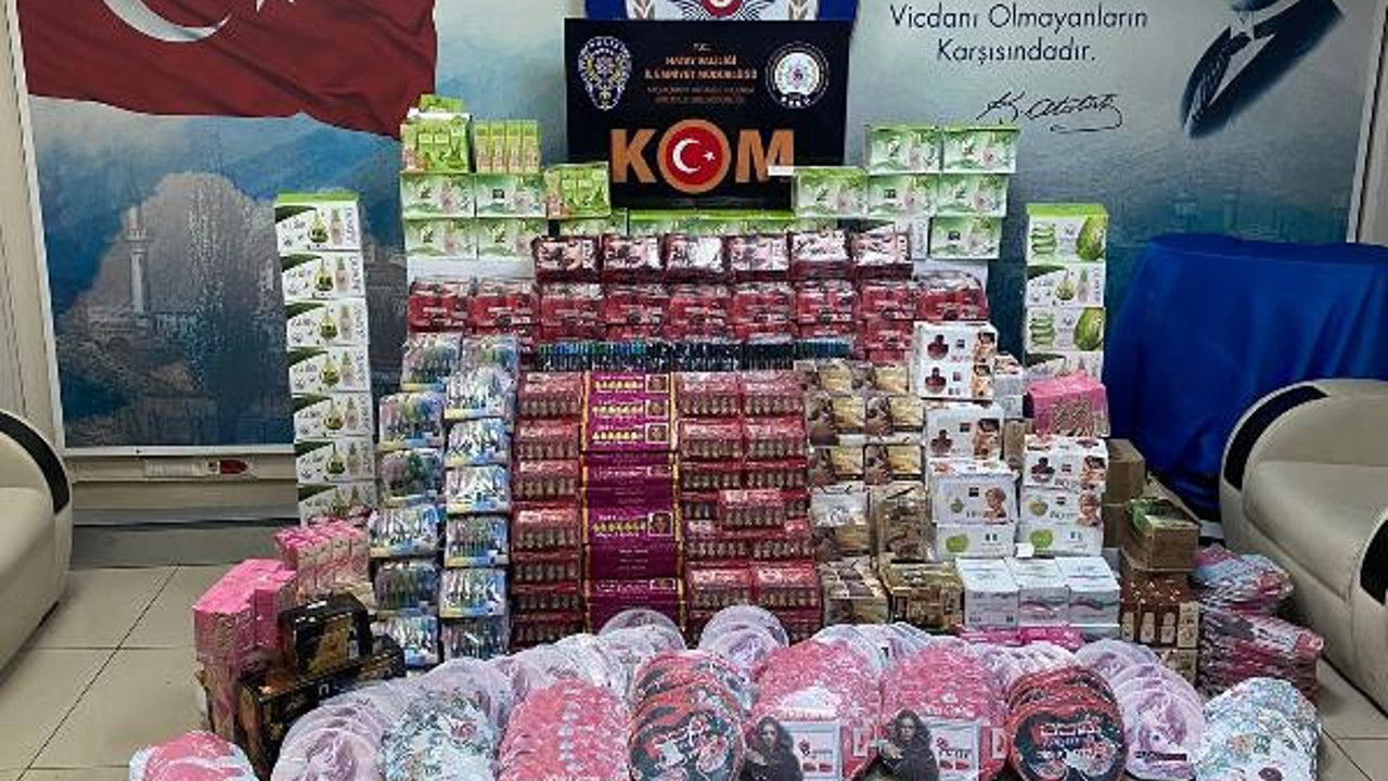 Hatay'da ele geçirildi. Tam 10 bin adet