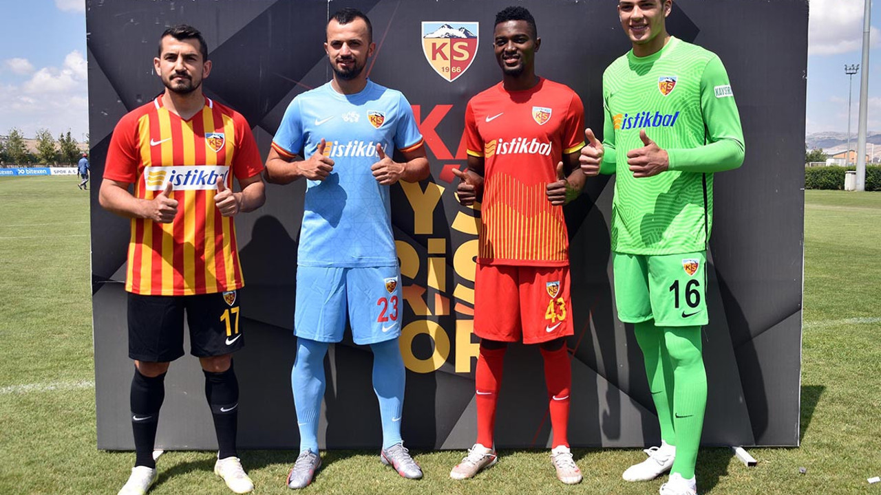Yukatel Kayserispor'un yeni sezon formaları tanıtıldı