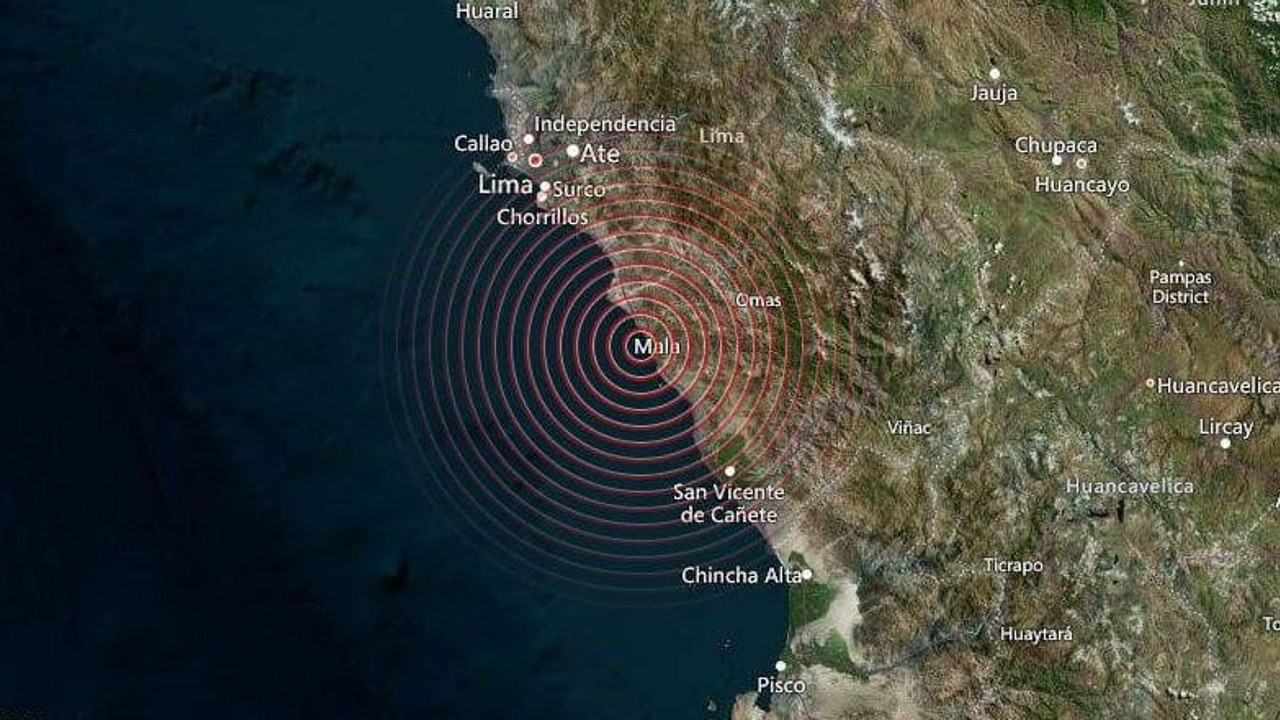 Peru'da 6,1 büyüklüğünde deprem oldu