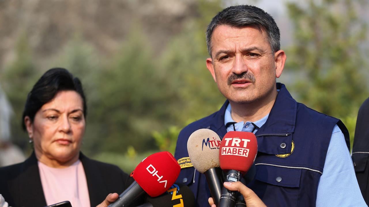 Bakan Pakdemirli: 101 yangından 91'ini kontrol altında