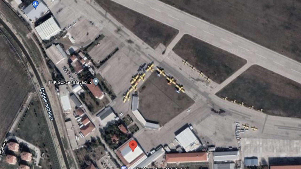 THK’nın yangın söndürme uçakları haritada