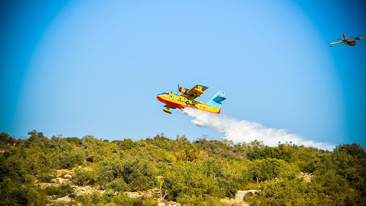 THK, 2016’da 3 uçakla İsrail’deki yangınlara müdahale etmiş