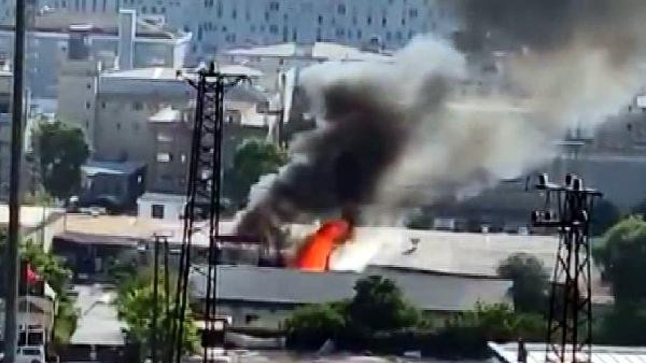 İki sanayi sitesinde yangın