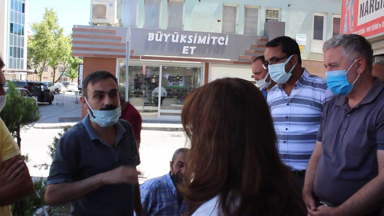 Vatandaş CHP'li heyete dert yandı: Parmağım kopsun AKP’ye oy vermem