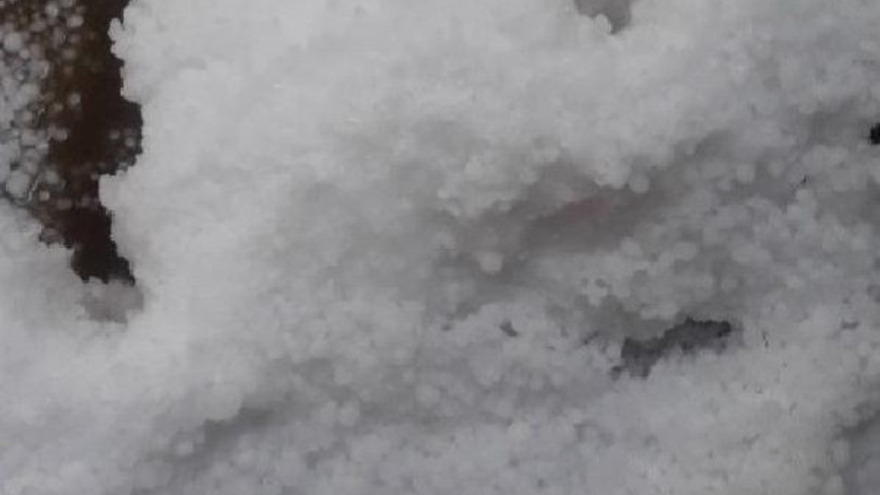 Memleketin bir yeri kavruluyor bir yerinde dolu yağıyor