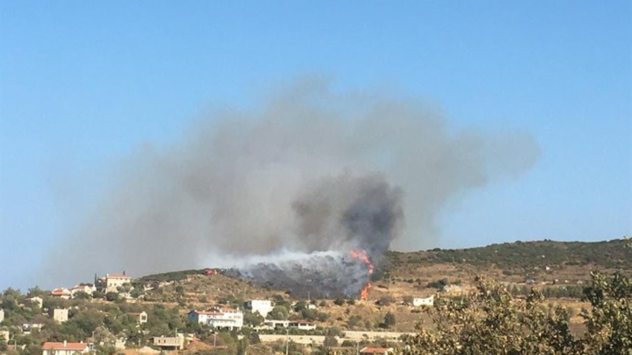 Datça'da bir orman yangını daha başladı