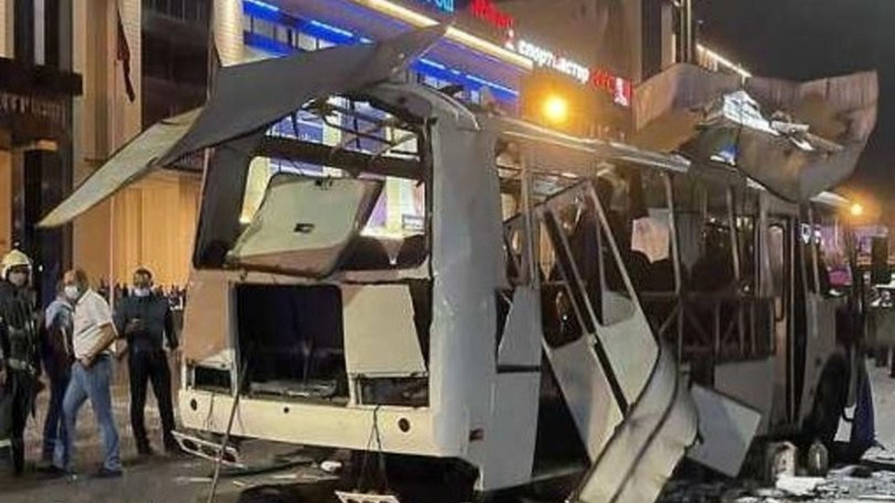 Rusya'da yolcu otobüsünde patlama (13 Ağustos 2021)
