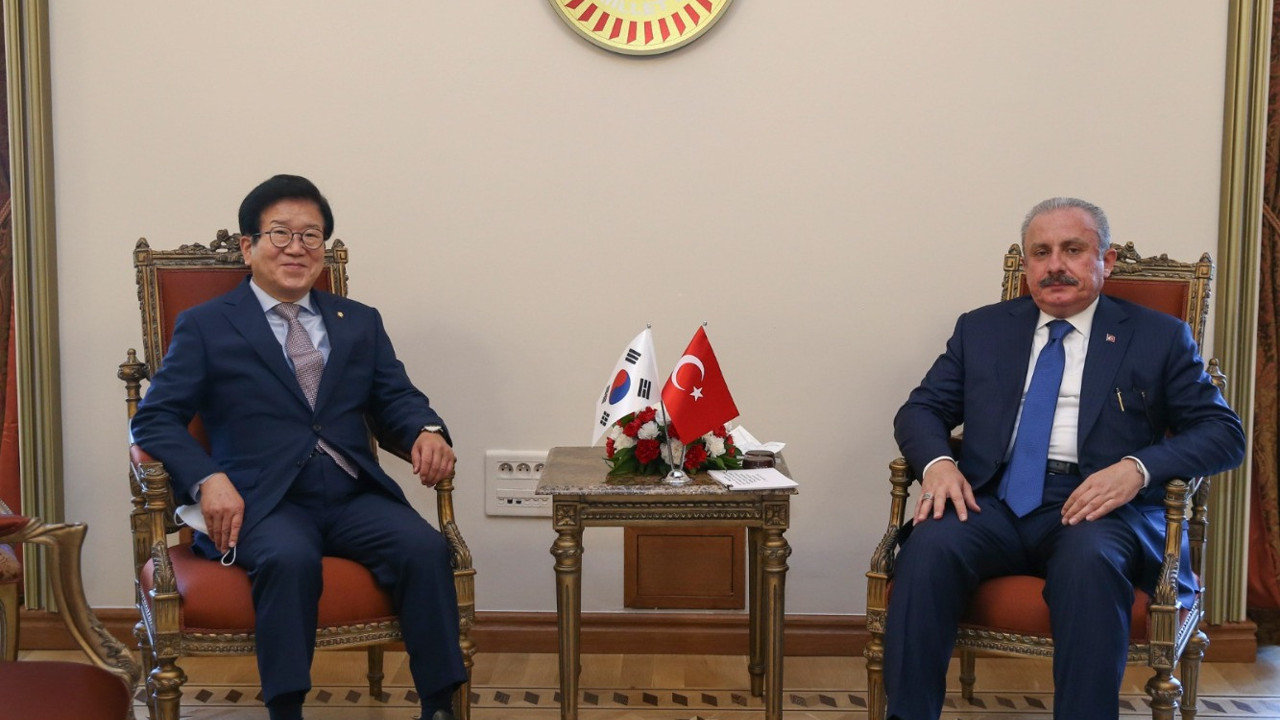 Meclis Başkanı Şentop, Güney Koreli mevkidaşıyla görüştü