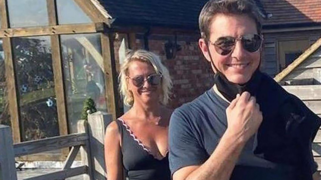 Helikopterden dünyaca ünlü yıldız çıktı. Evlerinin arka bahçesine inmesine izin verdiler