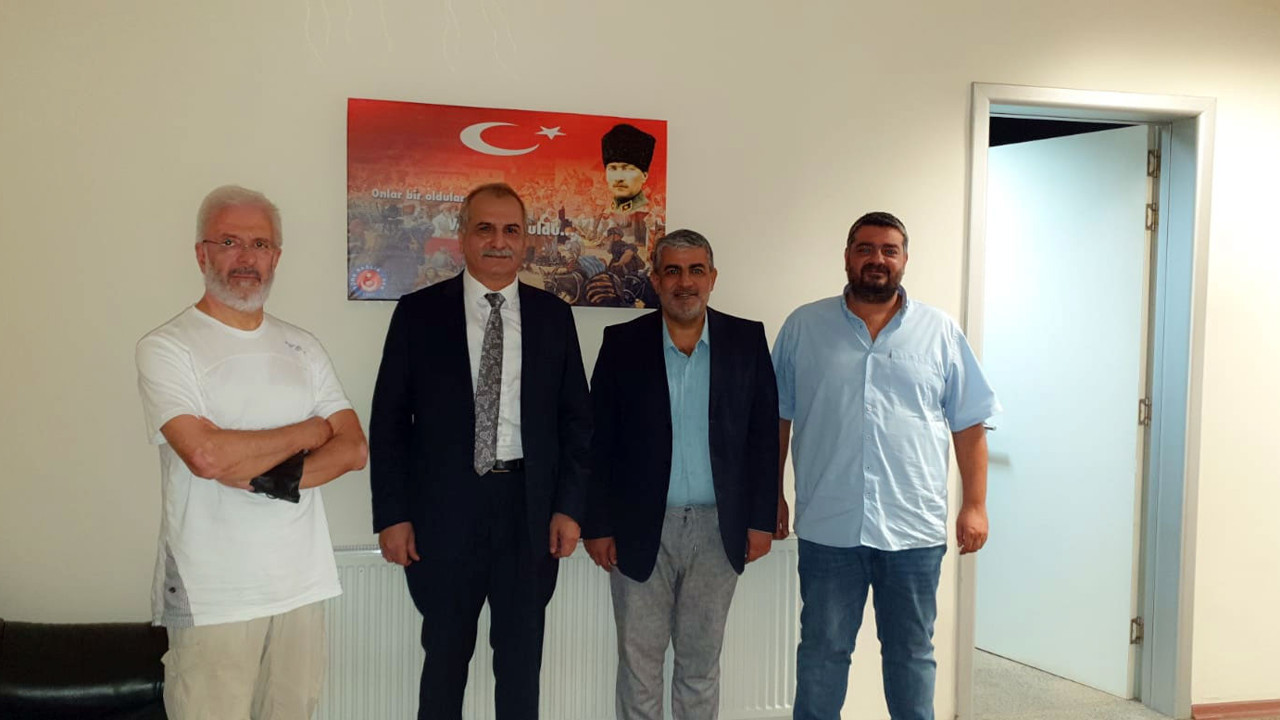 İYİ Partili Ahmet Çelik’ten KRT TV'ye ziyaret