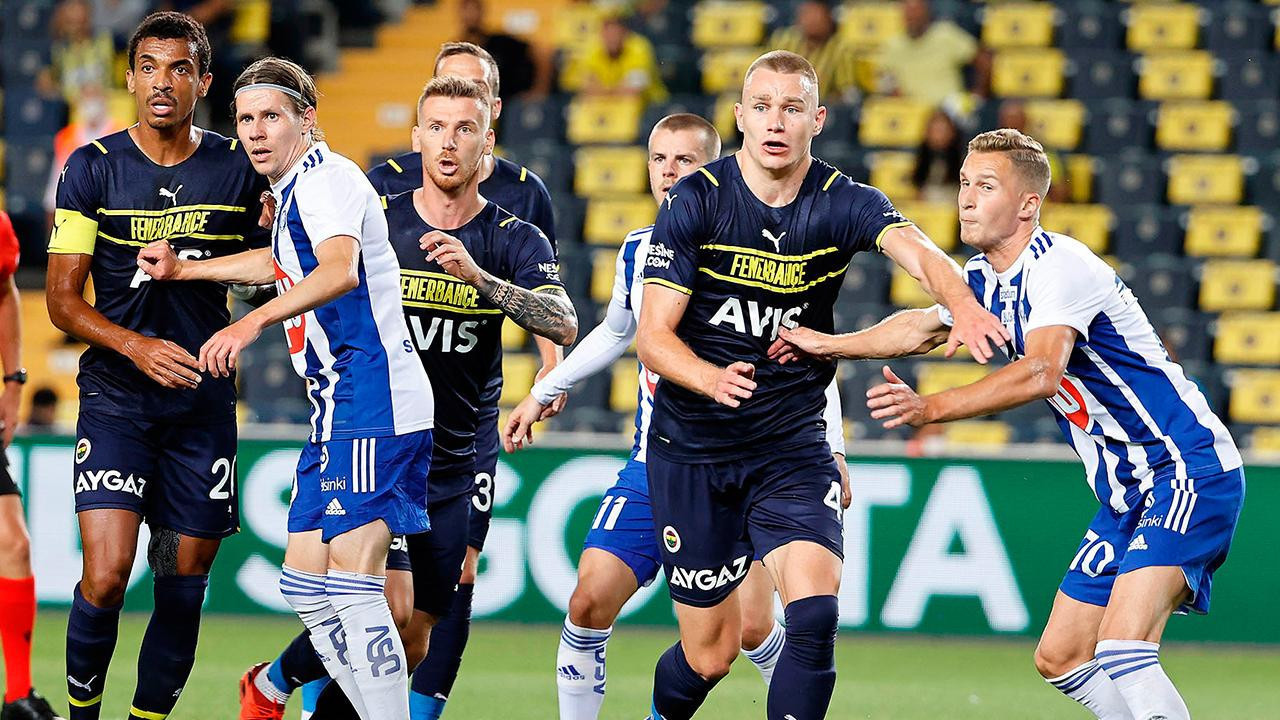 Fenerbahçe Helsinki'de gol olup yağdı: 5-2