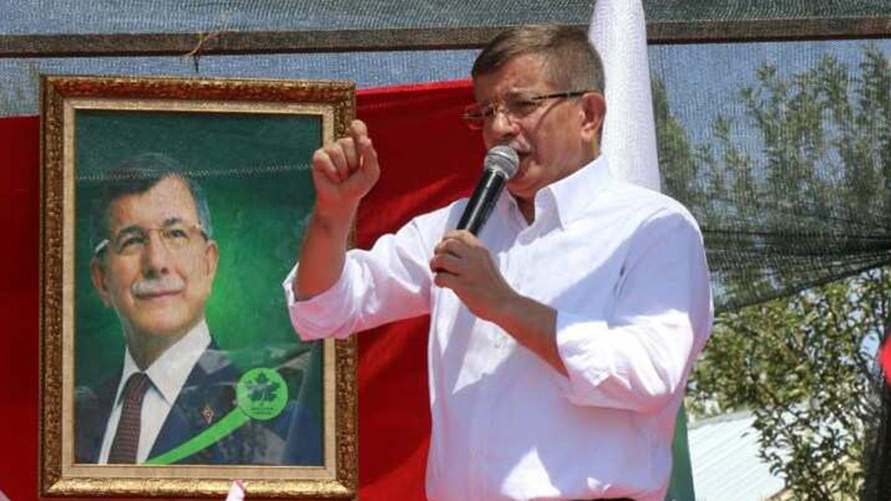 Ahmet Davutoğlu Saray'dan tüyoyu almış olmalı