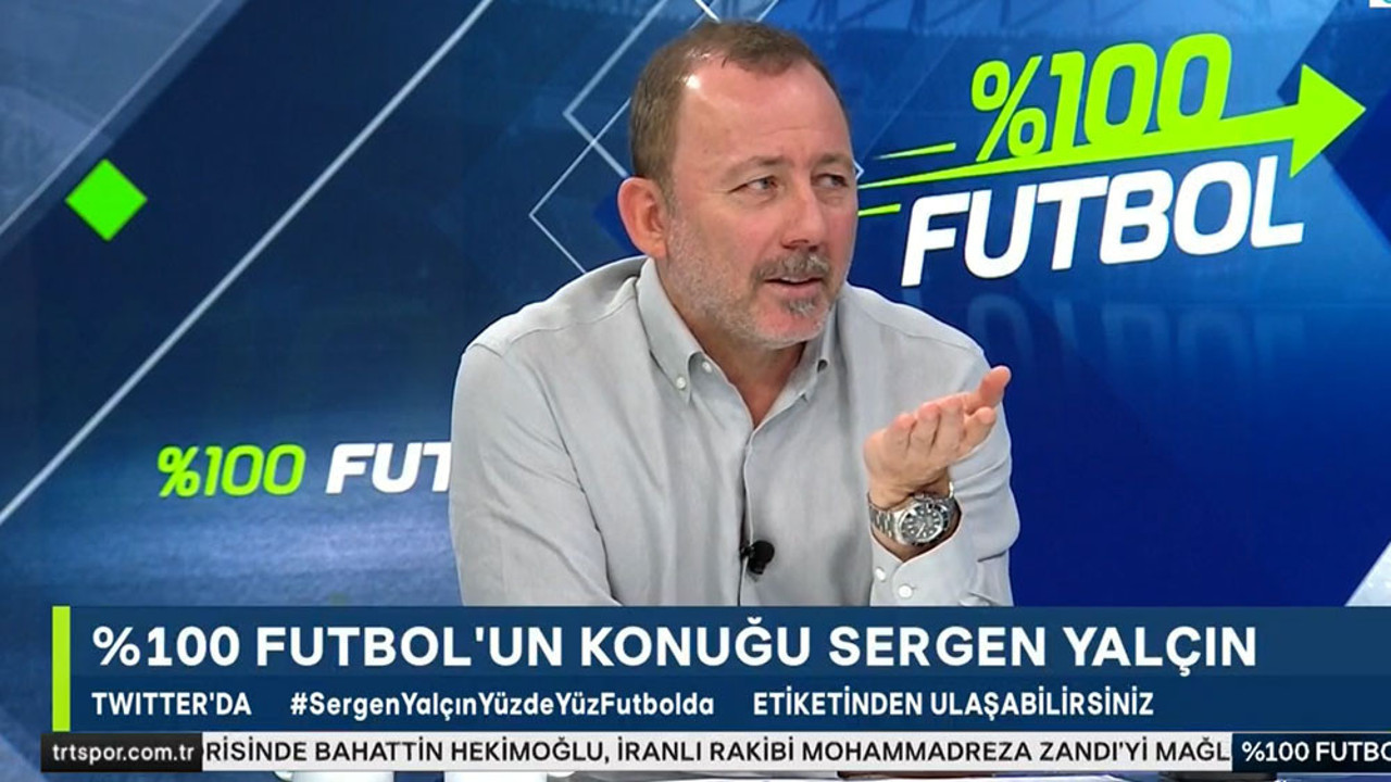 Sergen Yalçın canlı yayında nasıl futbolcu olduğunu açıkladı