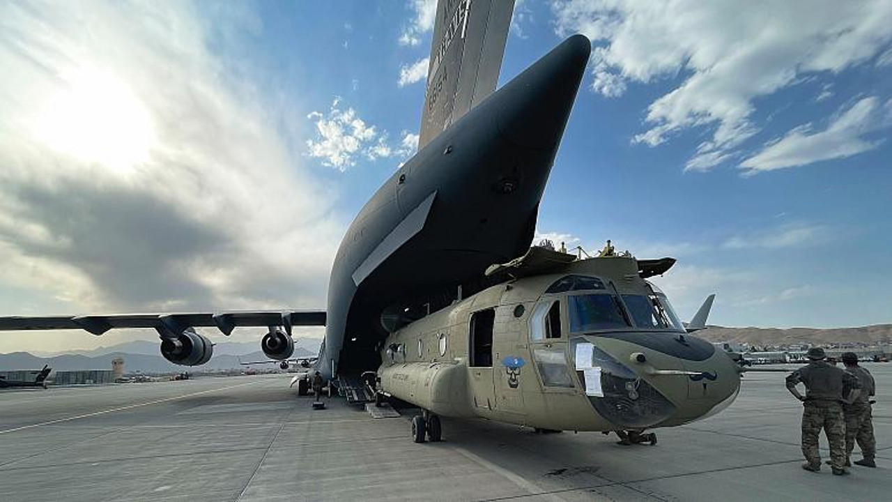 Son ABD uçağı Kabil'den kalktı