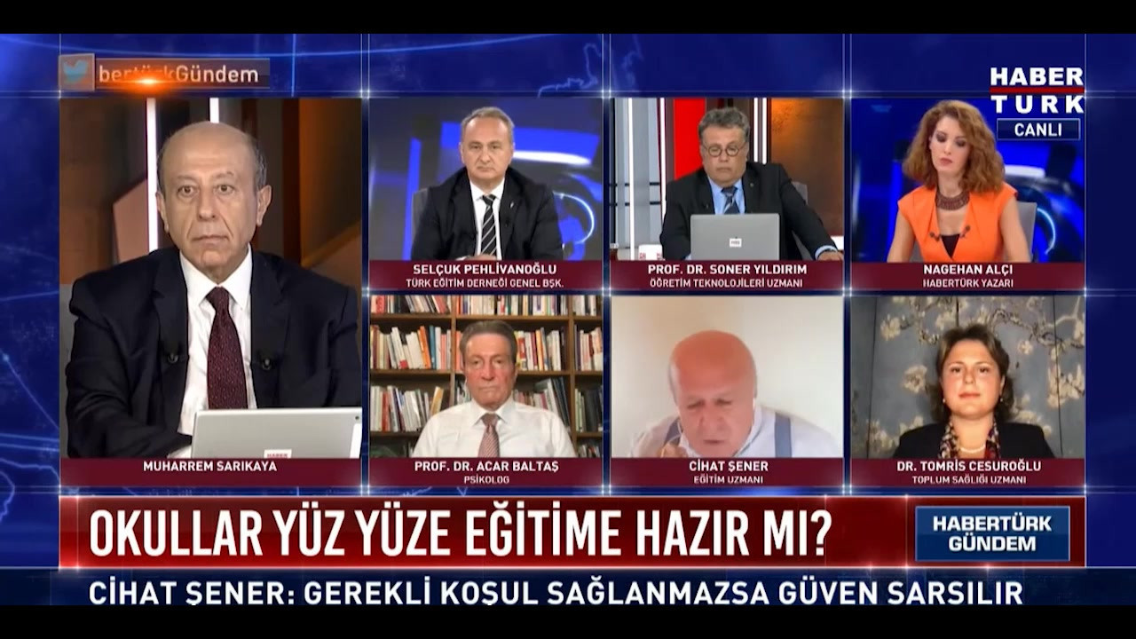 Eğitim Uzmanı Cihat Şener, canlı yayında Nagehan Alçı’ya katlanamadı