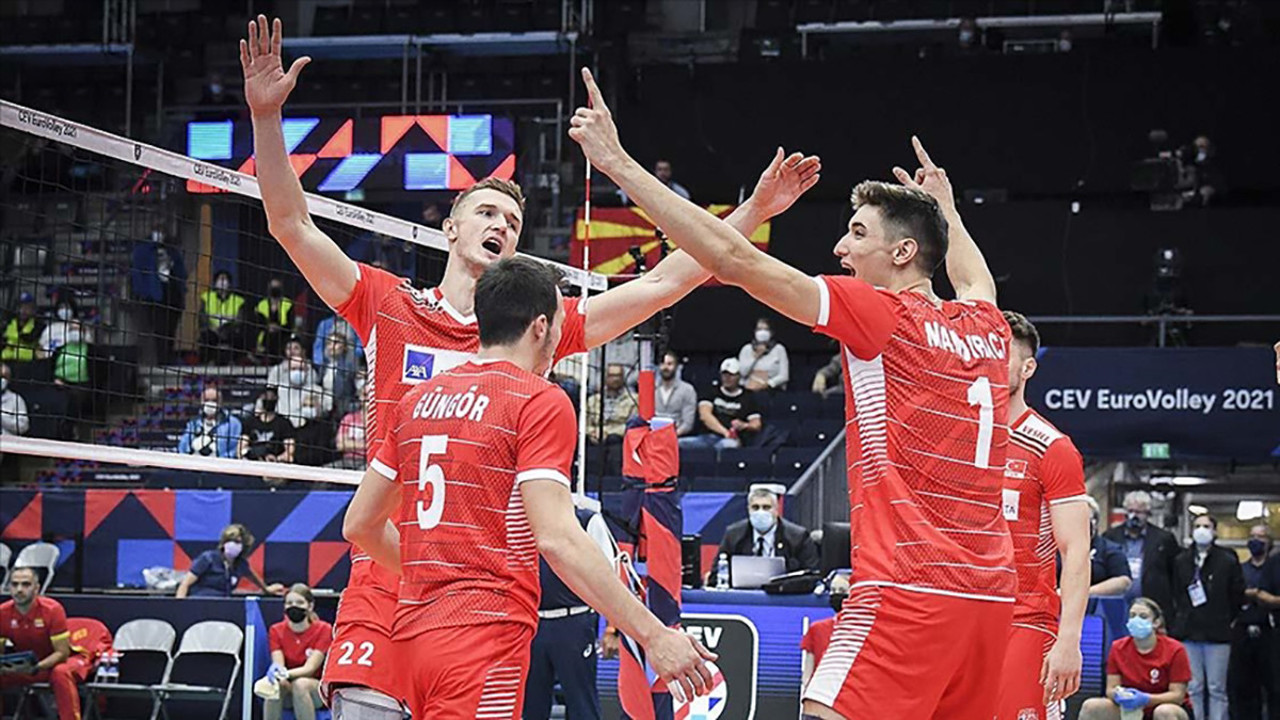 A Milli Erkek Voleybol Takımı'nın rakibi Kuzey Makedonya