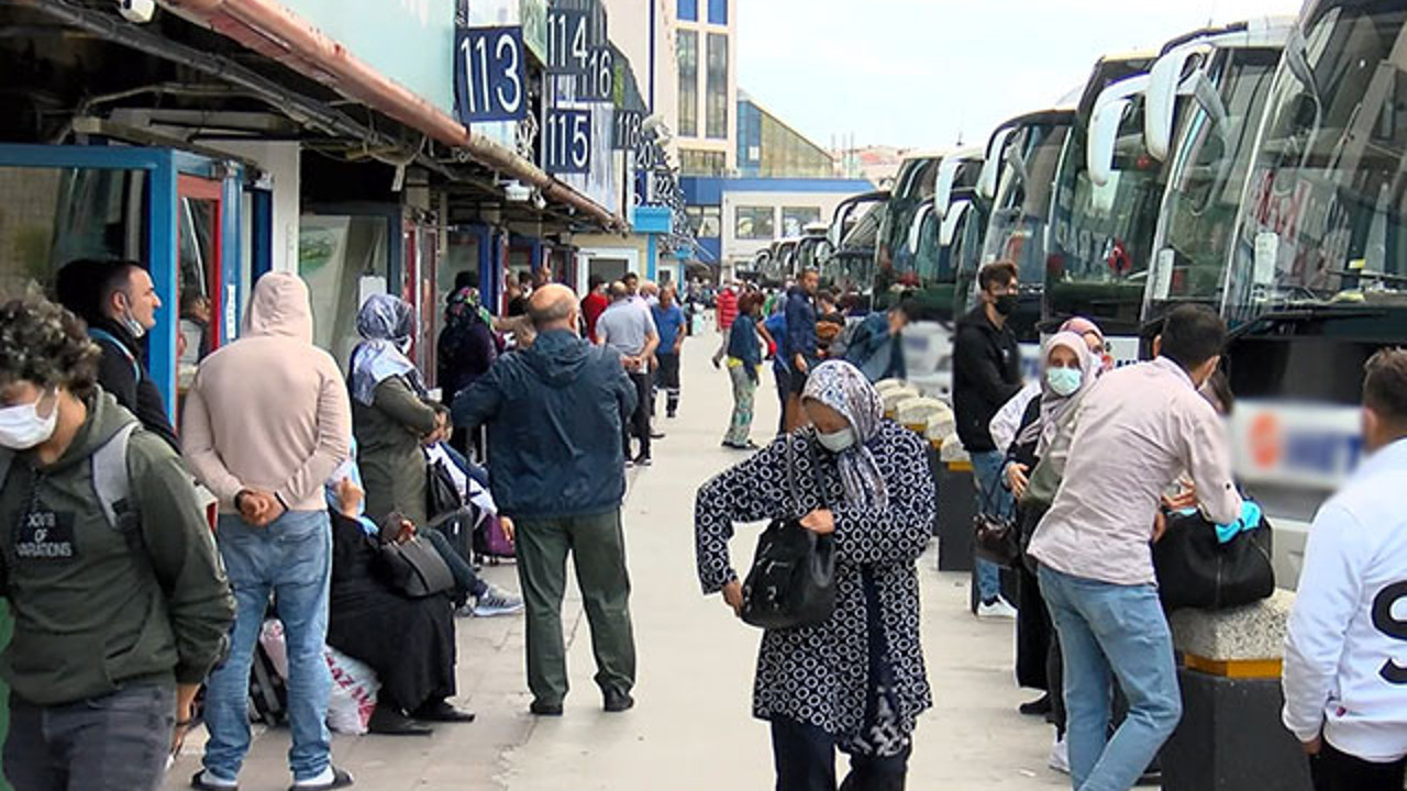 Otogarda PCR testi zorunluluğu başladı