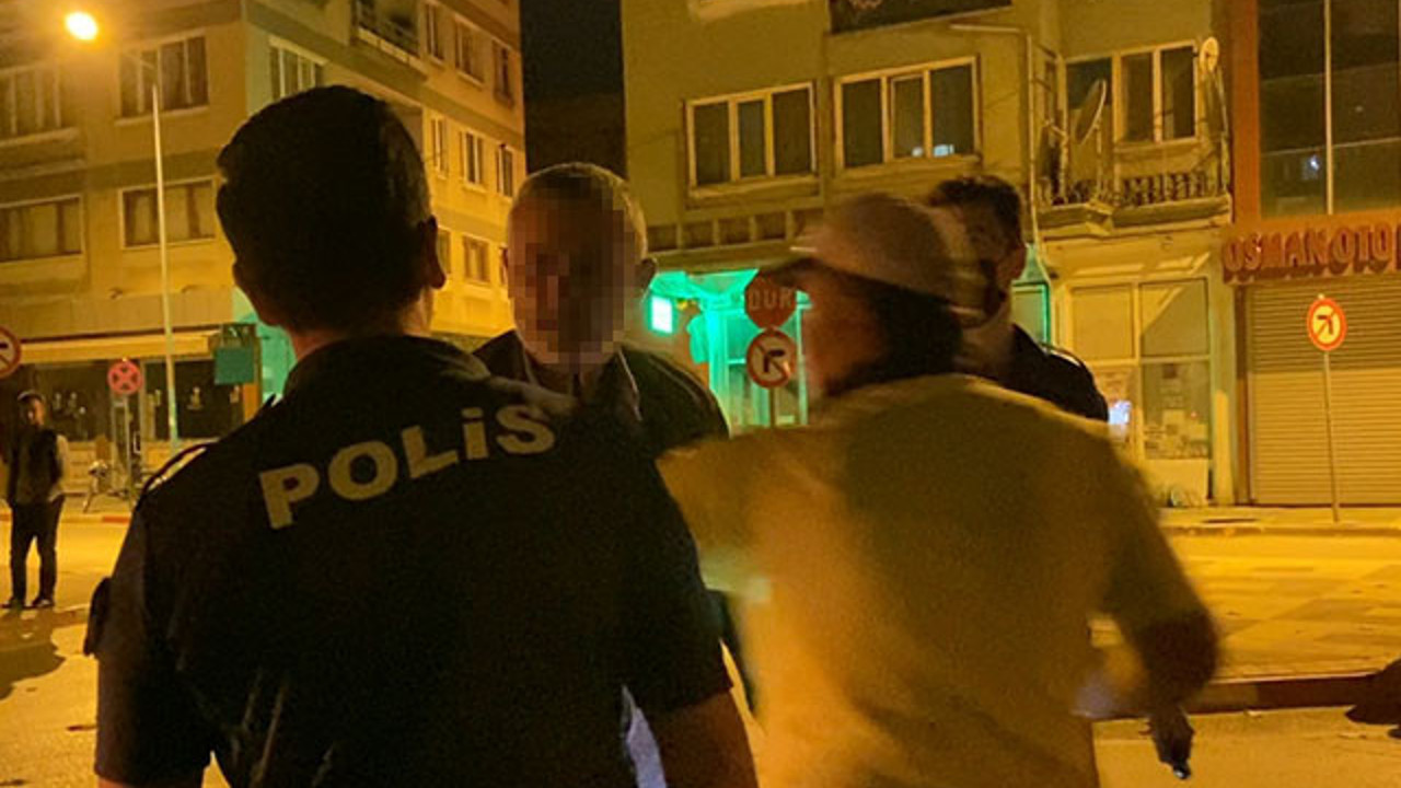 Alkollü sürücüden polise 'Kelepçele beni' ısrarı
