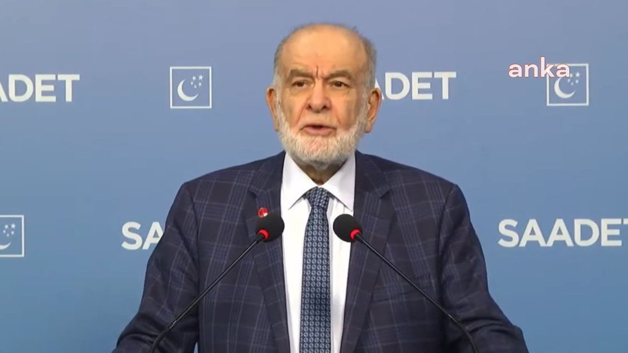 Karamollaoğlu iktidarın beceriksizlikte rütbe aldı dediği konuyu açıkladı