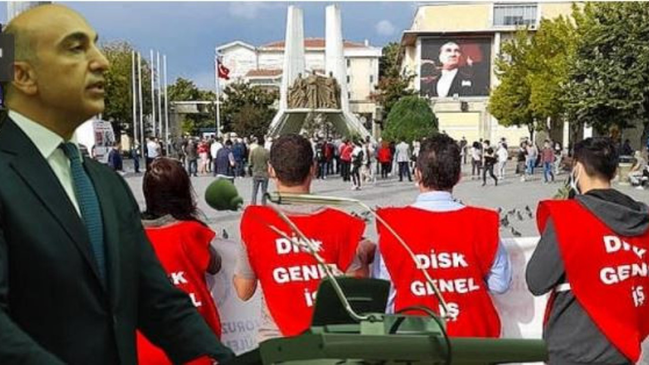 Belediye işçileri Bakırköy Meydanı'nda hakları için direniyor