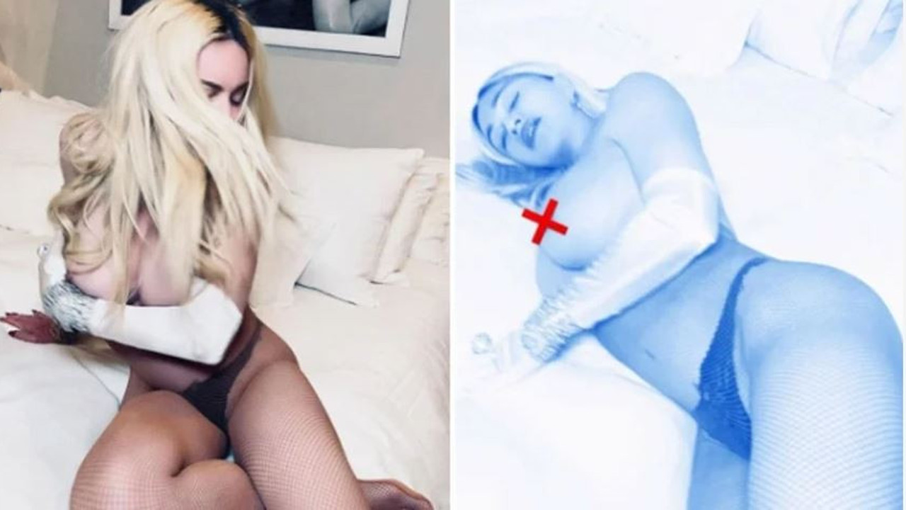 63 yaşında ikon isim yatakta çıplak poz verdi