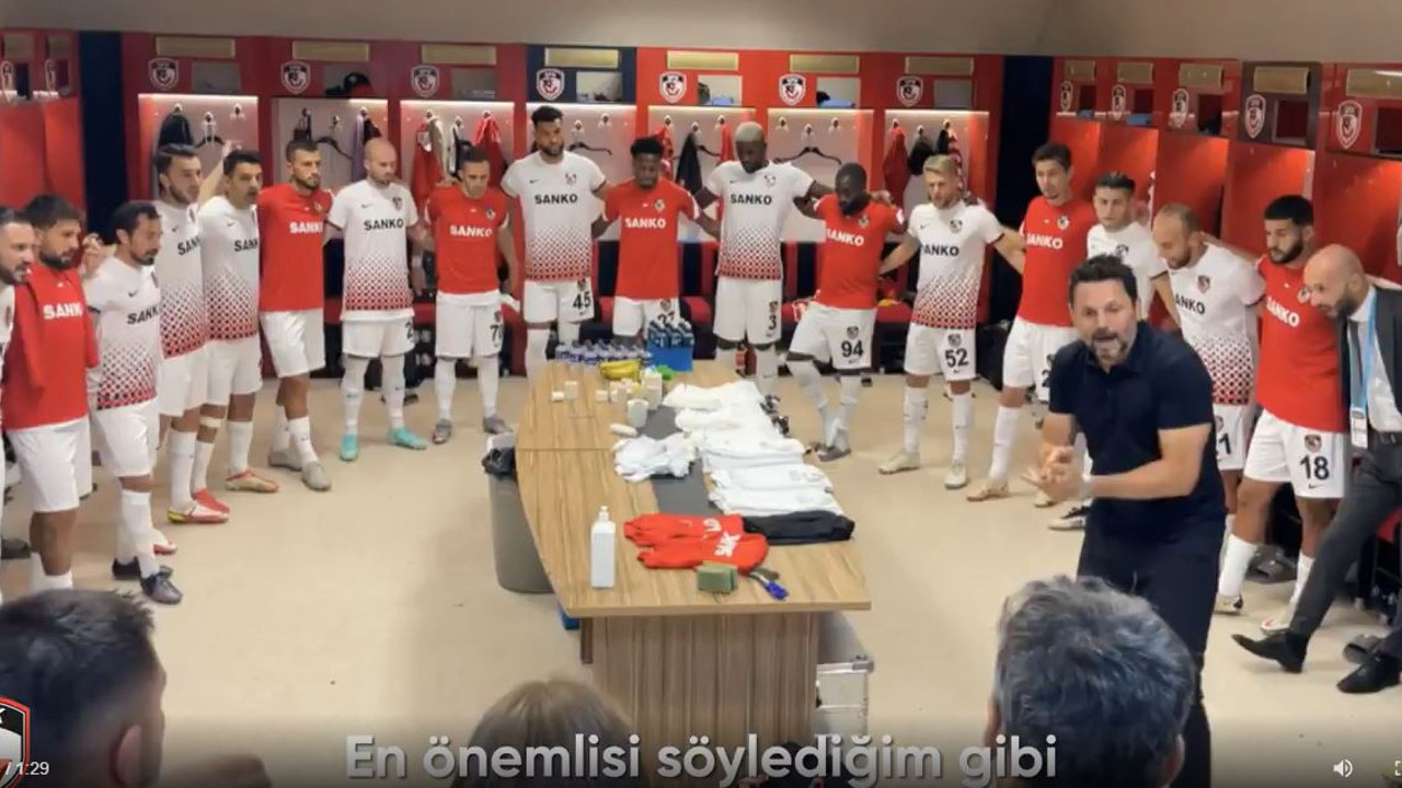 Erol Bulut tarihe geçen golün taktiğini soyunma odasında vermiş