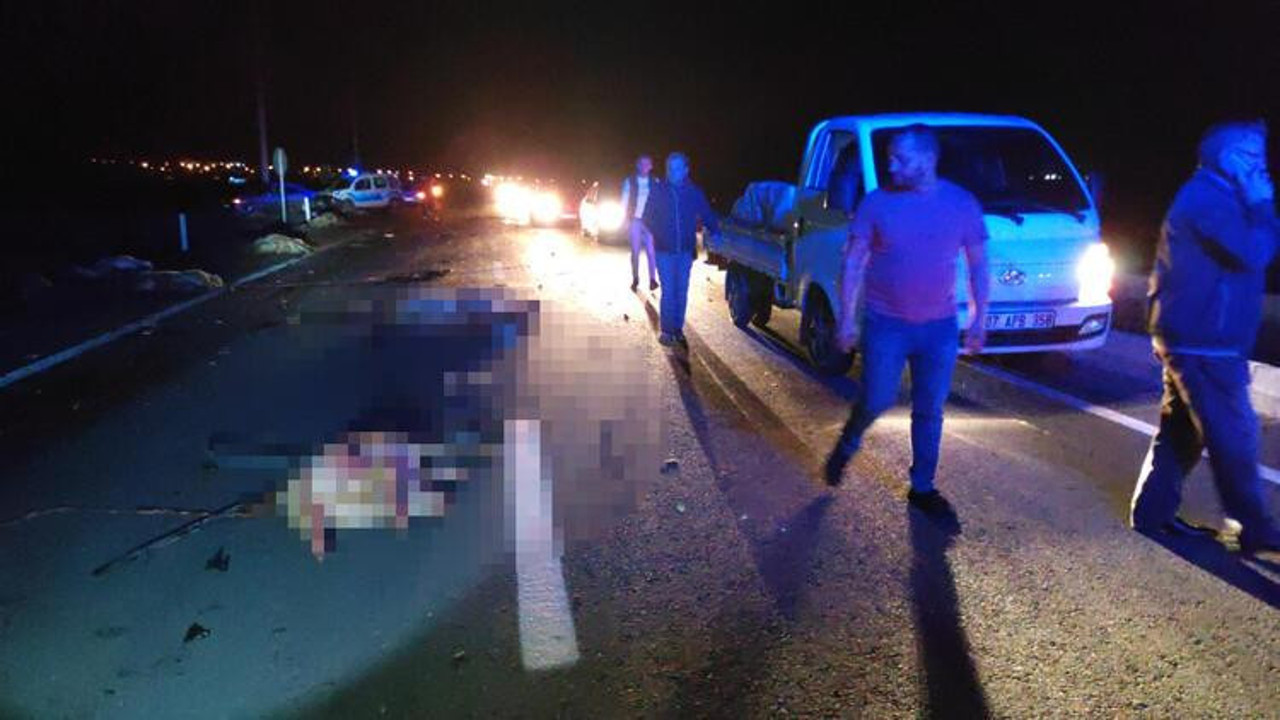 Minibüs koyun sürüsüne çarptı: 6 yaralı