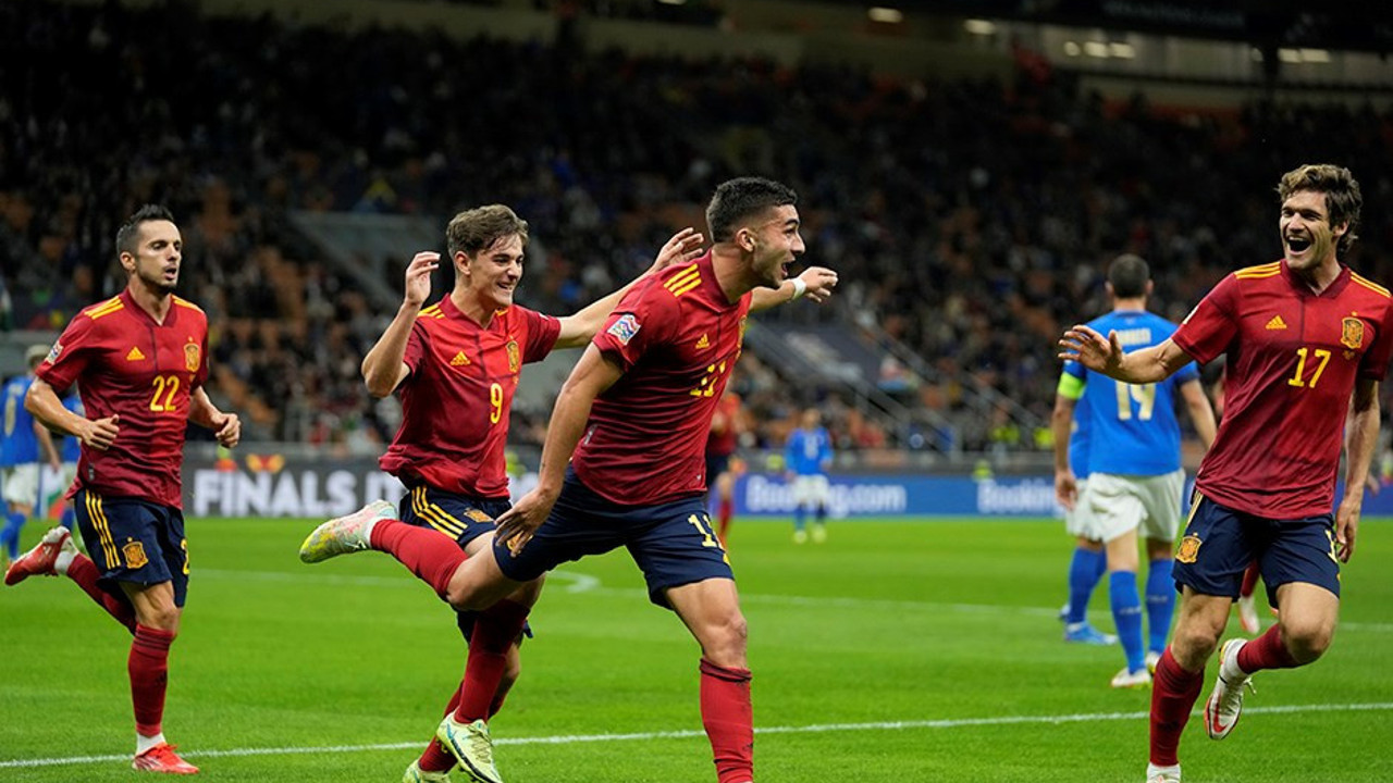 İspanya İtalya'yı devirerek UEFA Uluslar Ligi'nde finale çıktı