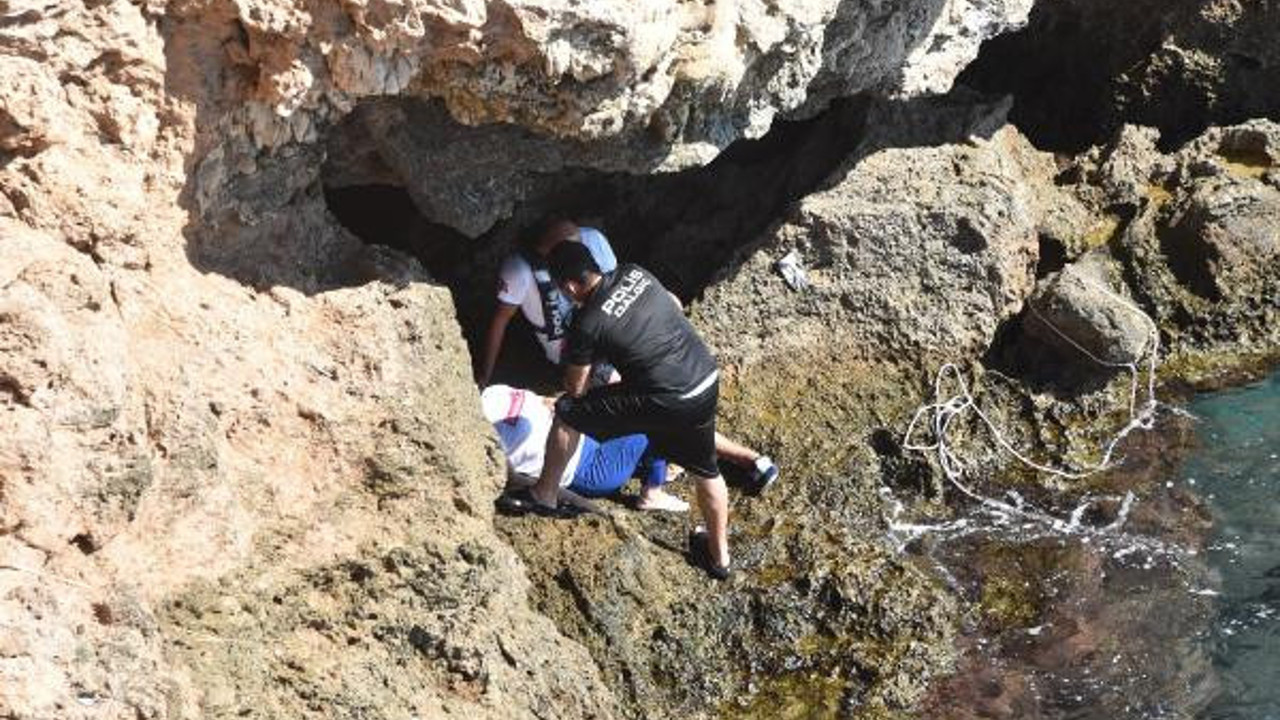 2 çocuk annesi falezlerden atladı