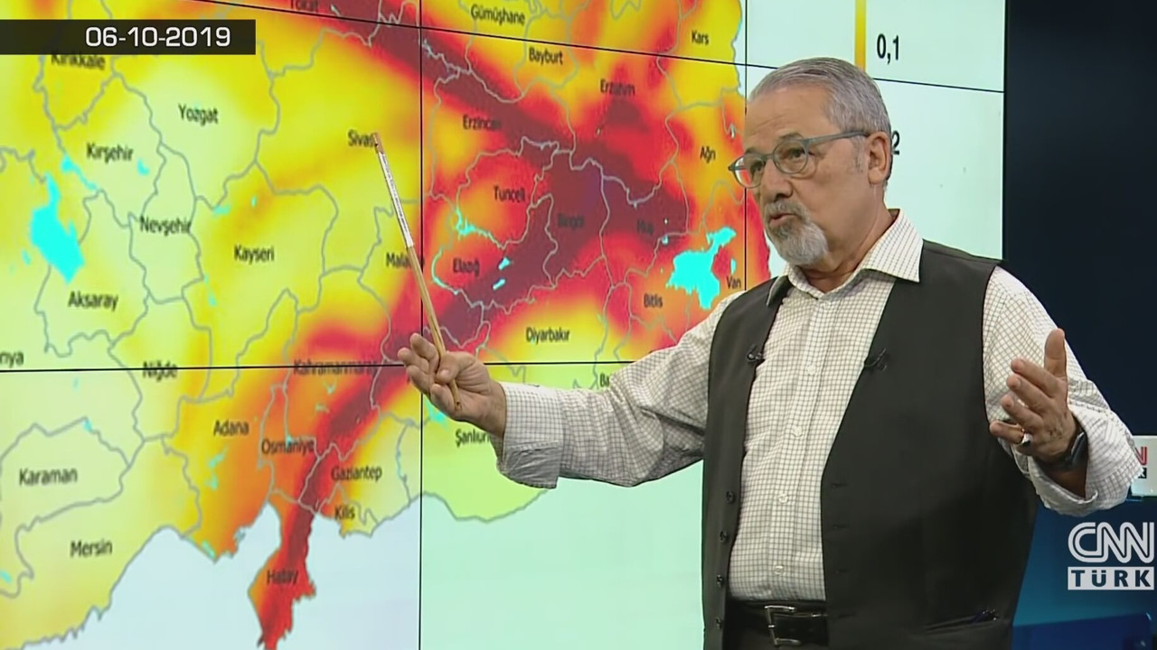 Prof. Naci Görür harekete geçen deprem bölgesini açıkladı