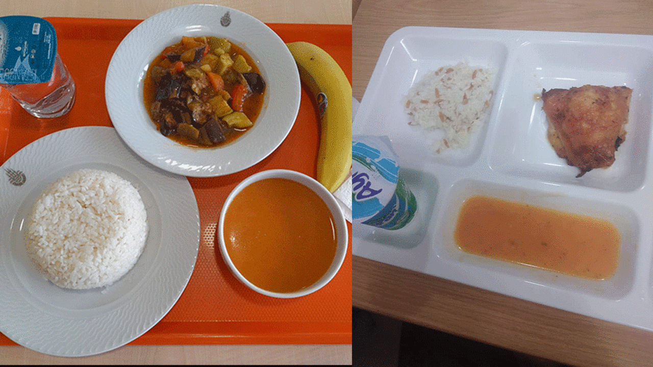 Murat Ongun İBB ve KYK yurtlarındaki yemekleri karşılaştırdı