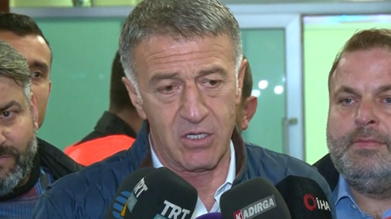 Karşılama sonrası Ahmet Ağaoğlu'ndan açıklamalar