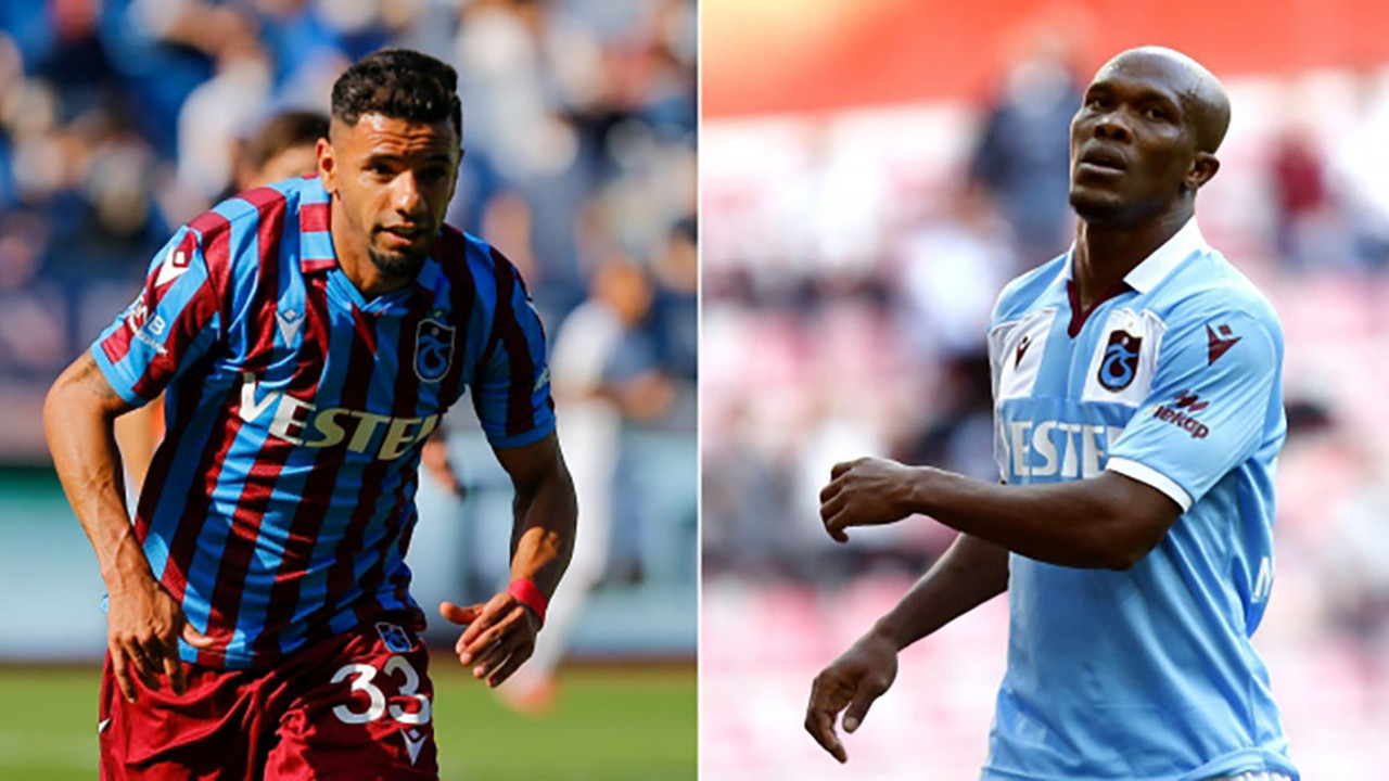Trabzonspor'dan Bruno Peres ve Anthony Nwakaeme açıklaması