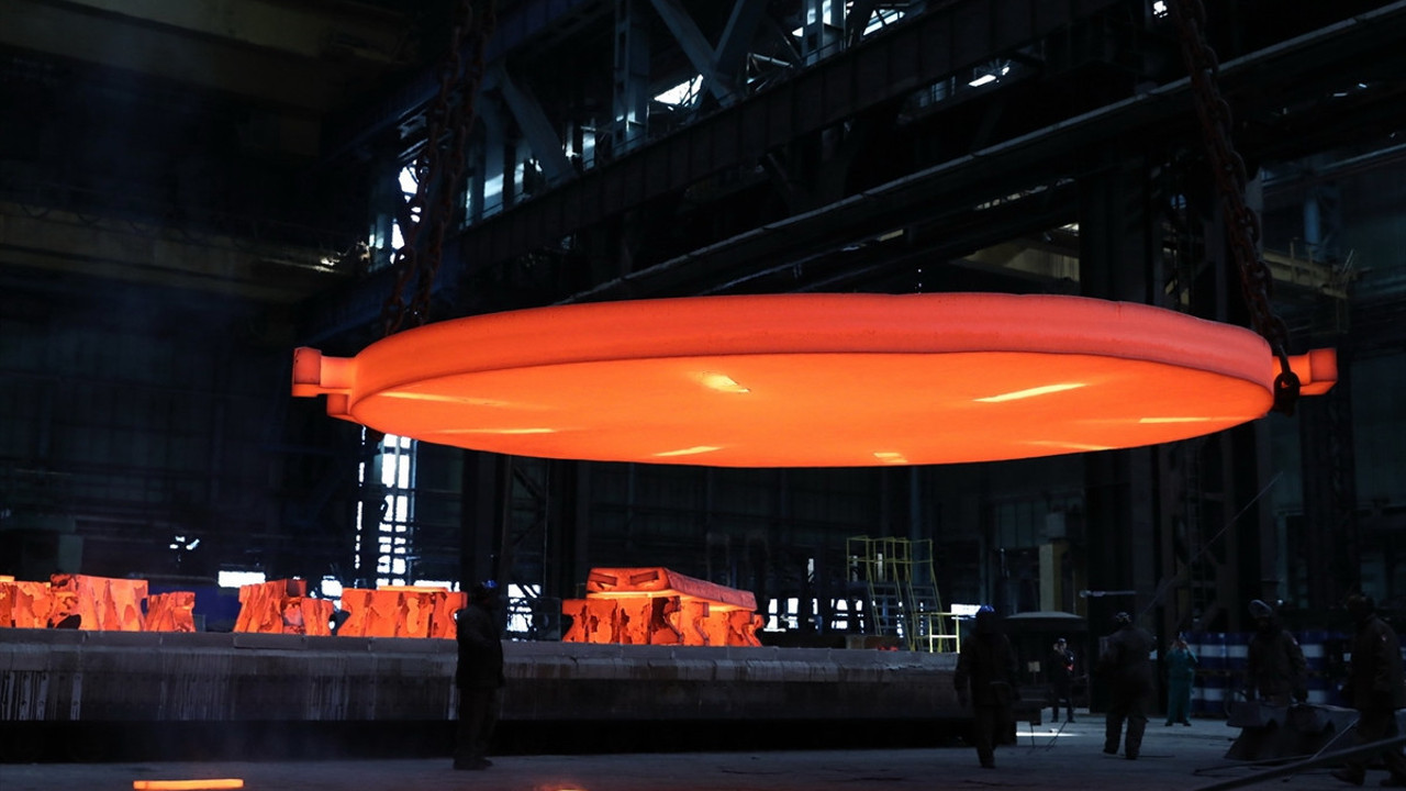 Akkuyu NGS'nin 3. ünitesine ait reaktör basınç tankı tabanı üretildi