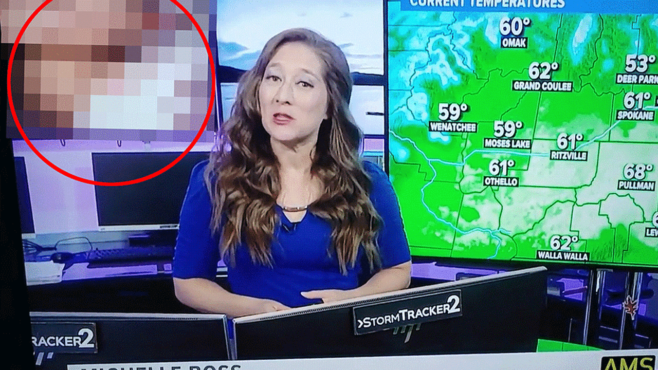 Haber bülteninde skandal görüntüler. Yanlış kaset devreye girince cinsel içerikli görüntüler ekrana yansıdı