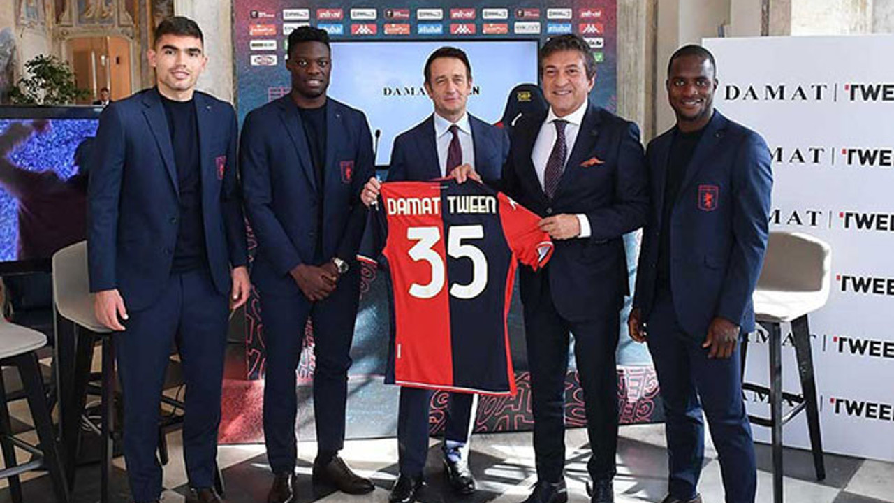 Damat, İtalya'nın köklü kulübünün sponsoru oldu