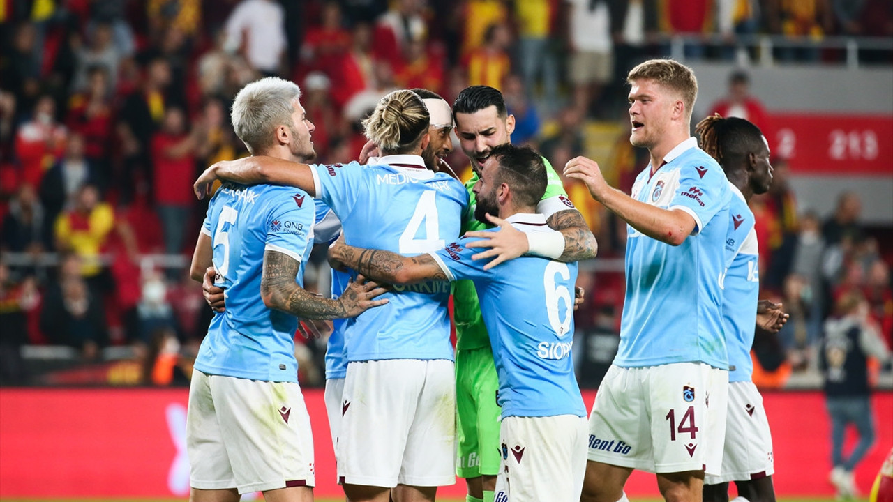 Trabzonspor Göztepe'yi yendi, zirvedeki yerini korudu