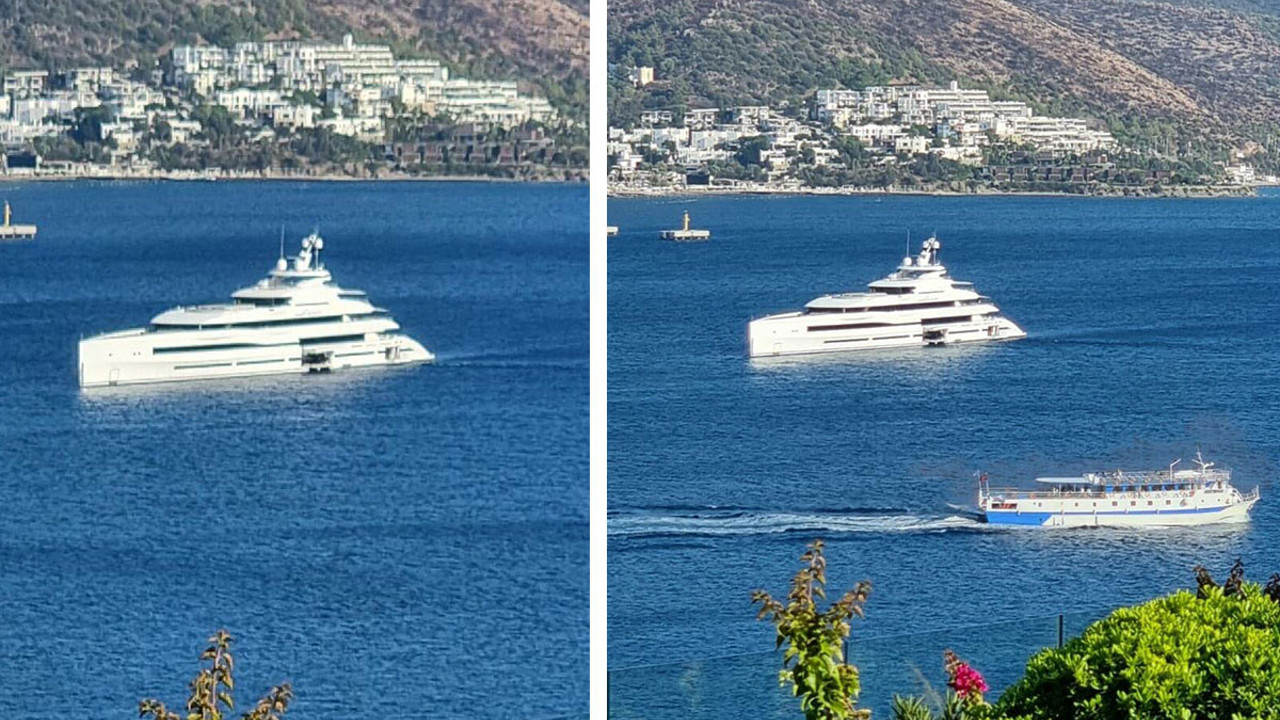 Bill Gates lüks yatıyla Bodrum'a demir attı