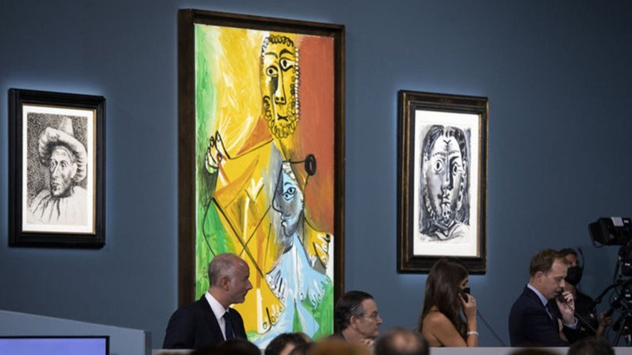 ABD'de Picasso'nun tabloları 110 milyon dolara satıldı