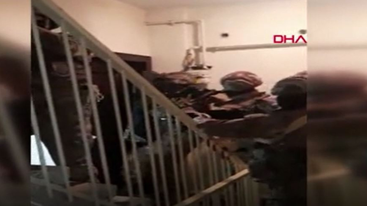 İstanbul'da helikopterli, köpekli baskın