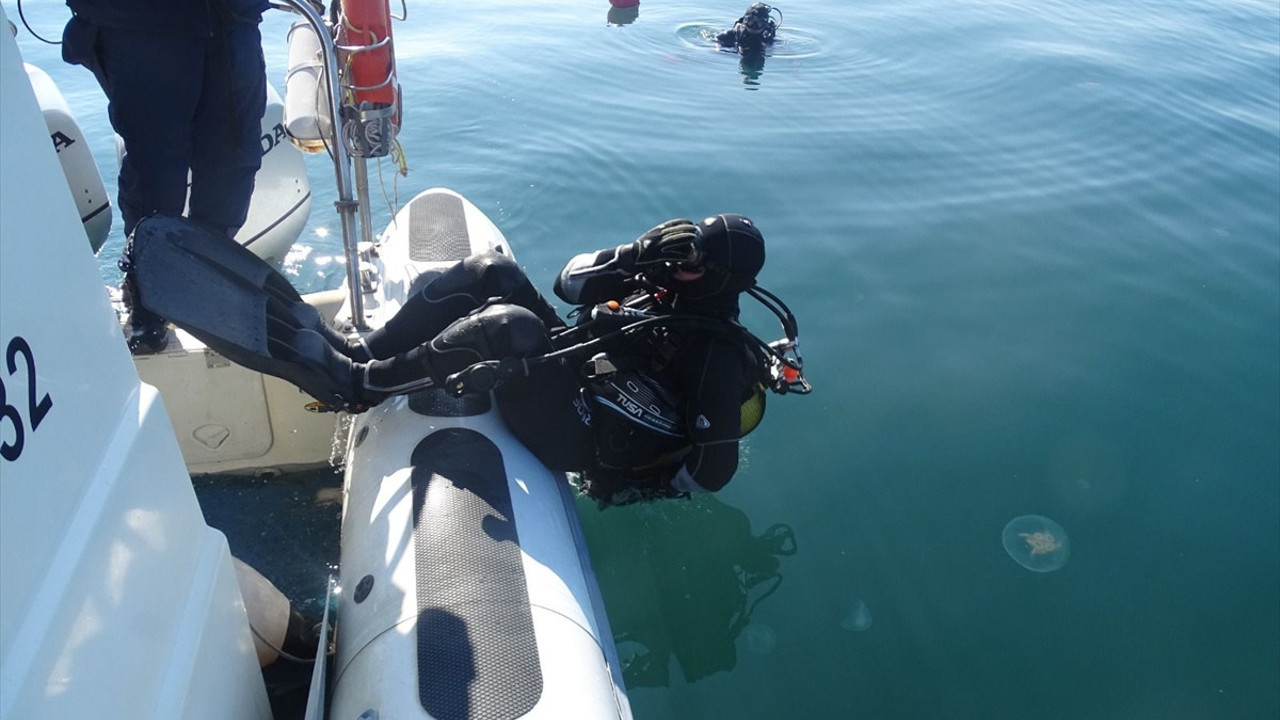 Marmara Denizi'nde 'hayalet ağ' temizliği