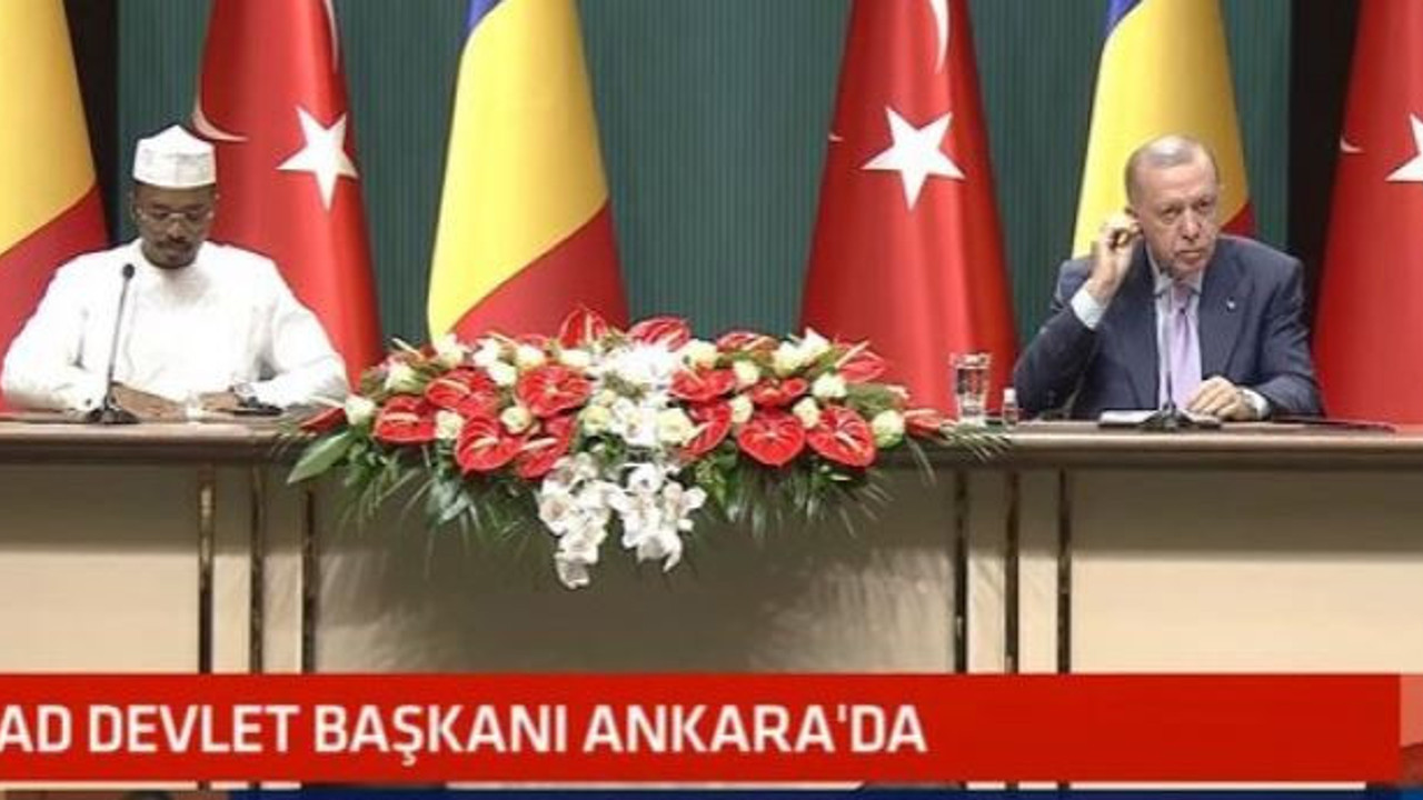 Erdoğan'dan ÇAD Devlet Başkanı ile ortak basın toplantısı