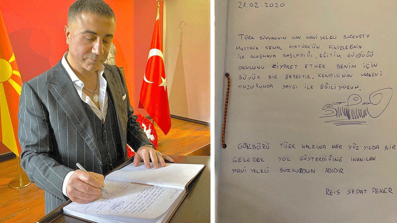 29 Ekim'de Cumhuriyet’i kuran Atatürk’ü anmayan Diyanet’e Sedat Peker en ağır sözleri söyledi