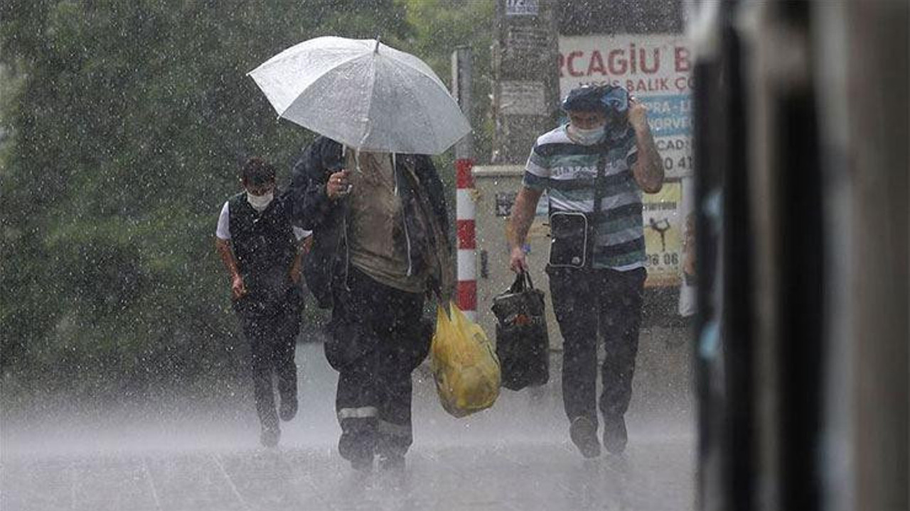 Meteoroloji'den 10 il için sarı uyarı