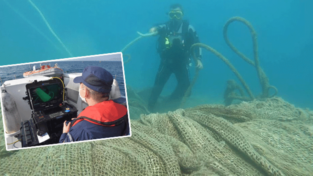 Özel Dalış Timleri Sadece hayat kurtarmıyor deniz diplerini de temizliyorlar. Sahil Güvenliğin gururları